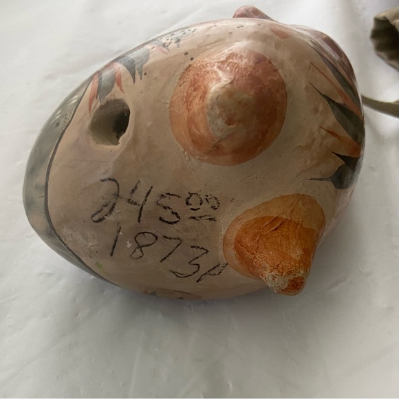 VNTG Handcrafted Tonala’ Owl Figurine - Picture 7 of 7